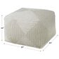 Uttermost Sovanna Pouf in Ivory, , large