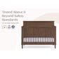 Delta Children Penelope 6-In-1 Convertible Crib in Teak Brown, , large