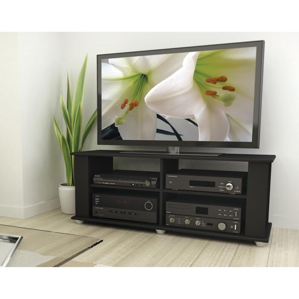 CorLiving Fillmore 48&quot; TV Stand in Midnight Black, , large
