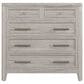 Eastern Shore Carlson 5-Drawer Chest in Washed Linen, , large