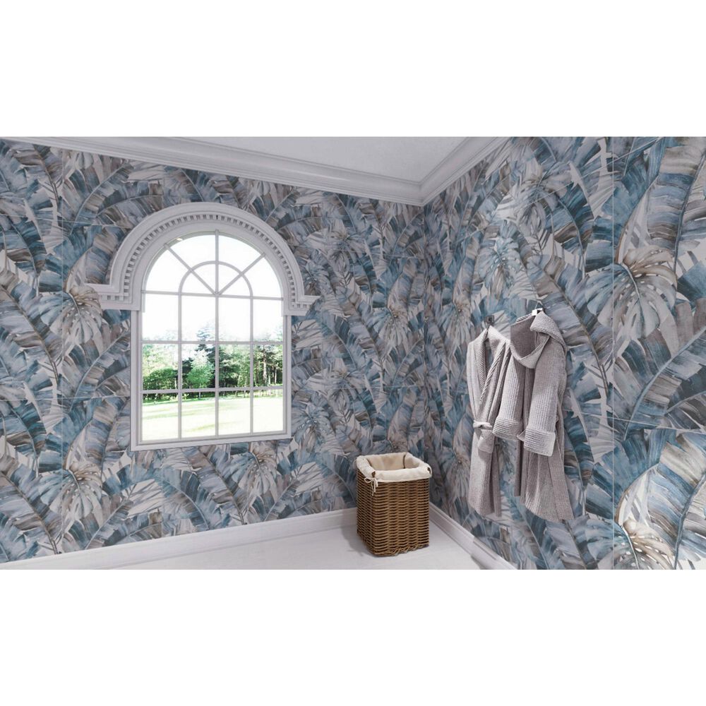 Soho Studio Artscape Rain Forest Blue 24" x 48" Porcelain Tile, , large