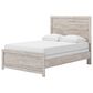 Ashley Broachmyn Full Bed with Nightstand in Light Gray, , large