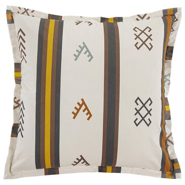 HiEnd Accents Toluca Canvas 27" Euro Sham, , large