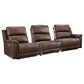Ashley 3-Piece Power Symmetrical Reclining Sectional Sofa in Espresso, , large