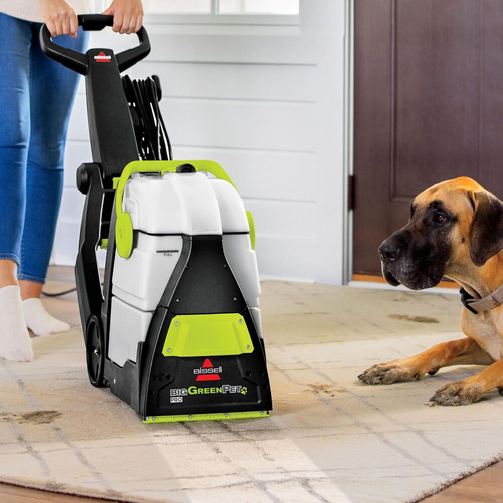 Bissell Big Green Pet Pro Carpet Cleaner in Black and Green, , large