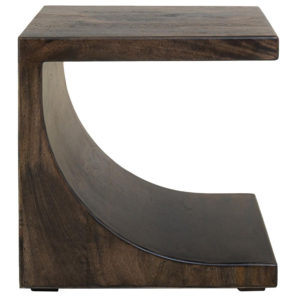 Fallridge Mezquite End Table in Dark Natural Grain, , large