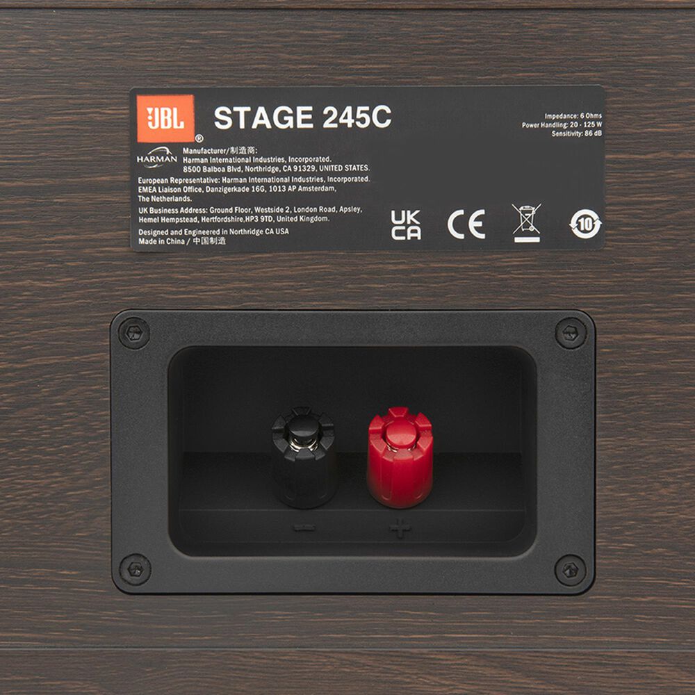 JBL 6.5 Floorstanding Loudspeaker + 4.5 Center Channel Loudspeaker + 4.5 Bookshelf Loudspeaker + 10&quot; Powered Subwoofer in Espresso + 5.2 Channel AV 8K Receiver in Black, , large