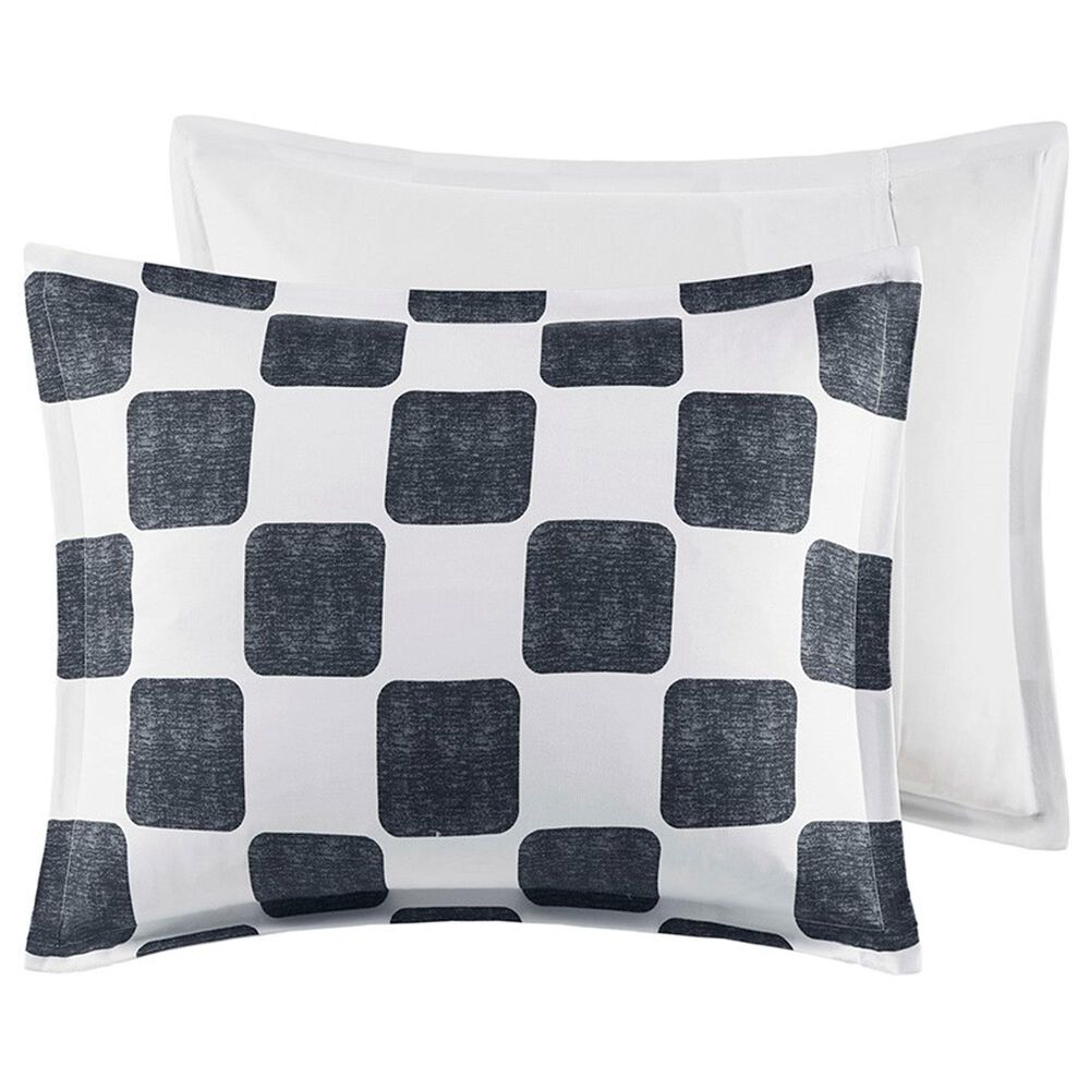 Hampton Park Miley 5-Piece Full/Queen Comforter Set in Black and White, , large