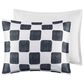 Hampton Park Miley 5-Piece Full/Queen Comforter Set in Black and White, , large