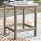 Ashley Sundown Treasure Rectangular End Table in Grayish Brown, , large