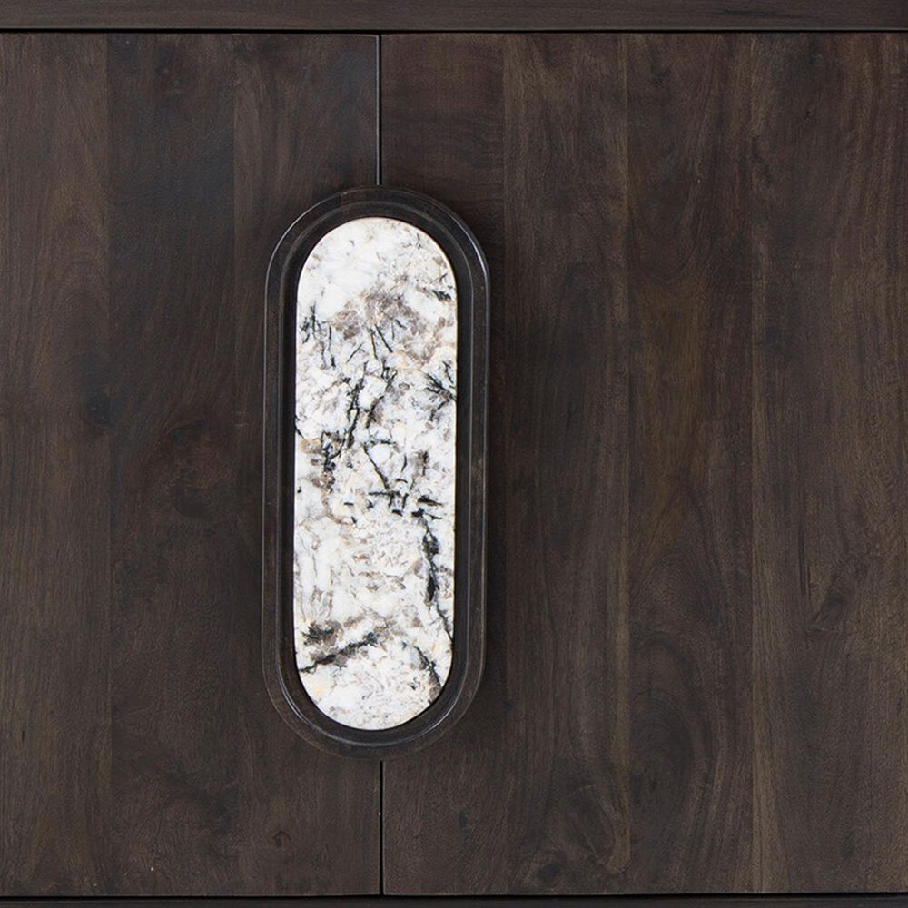 Ashley Elliston Accent Cabinet in Espresso Brown, , large