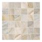 Marazzi Boardwalk Gray 13" x 13" Porcelain Mosaic Sheet, , large