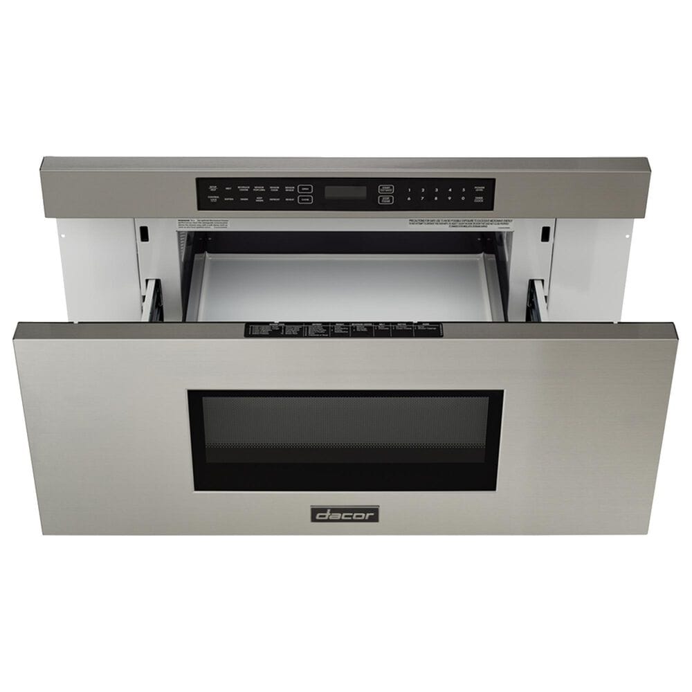 Dacor Modernist 24" Microwave-In-A-Drawer in Stainless Steel, , large