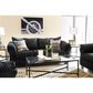 Ashley Darcy Stationary Sofa in Black, , large