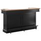 Ashley Wildenauer Bar in Warm Satin Black and Brown, , large