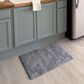 Mohawk Dri-Pro Salten 1"6" x 2"6" Grey Door Mat, , large