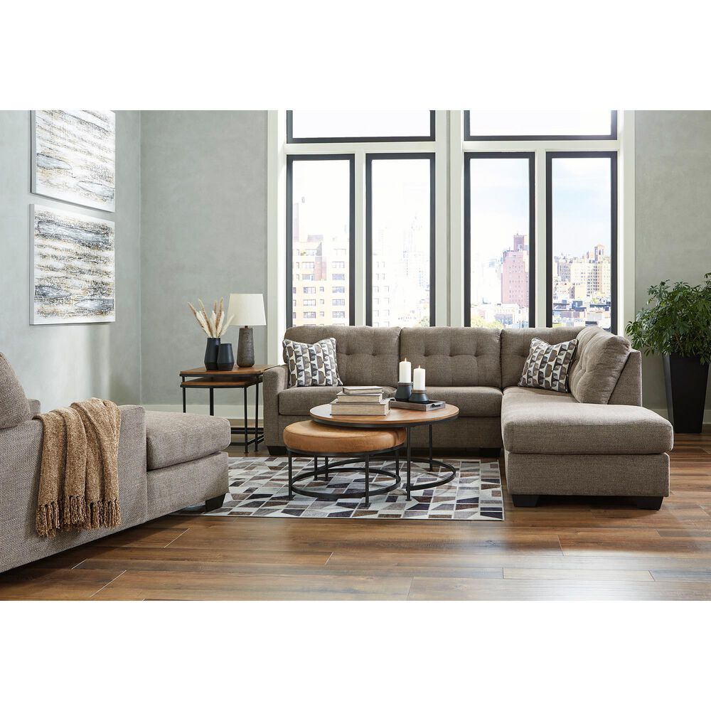 Ashley Mahoney Chaise in Chocolate, , large