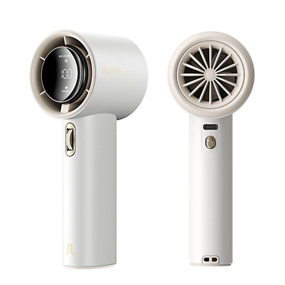 Jisulife Handheld Personal Fan in White, , large
