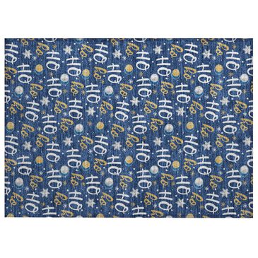 Dalyn Rug Company Wonderland WN18 2"6" x 3"10" Navy Indoor/Outdoor Area Rug, , large