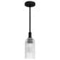 Hunter Beverly Glen Jasmine Roth 1-Light Mini Pendant in Matte Black, , large