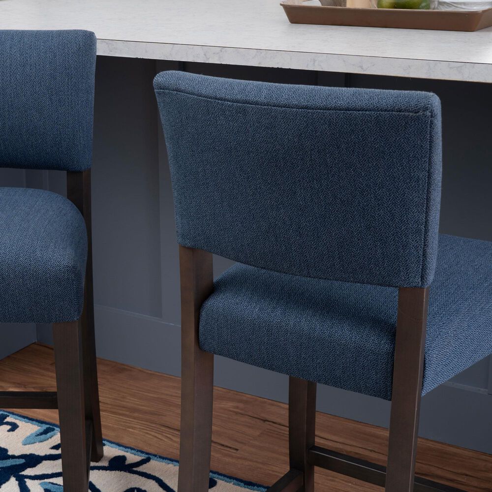 Linon Home Decor Koda Counter Stool in Rich Brown (Set of 2), , large