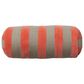 Teak Interiors Happy House 18" x 8" Bolster Throw Pillow in Pink and Natural, , large