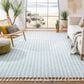 Safavieh Natura NAT153M 8" x 10" Blue Area Rug, , large