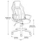 Valor Living Influx Gaming Chair in Black and Grey, , large