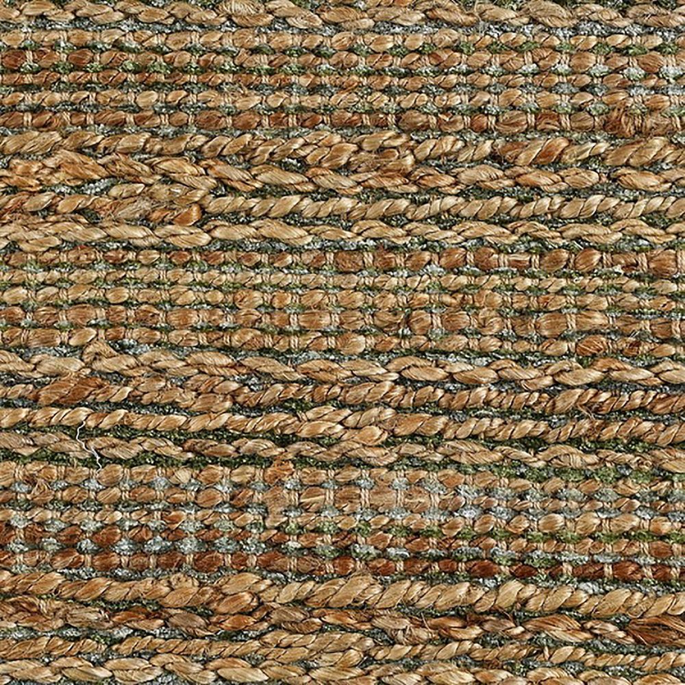 L&amp;R Resources Natural Fiber 2&#39;6&quot; x 7&#39;9&quot; Smoke Green Runner, , large