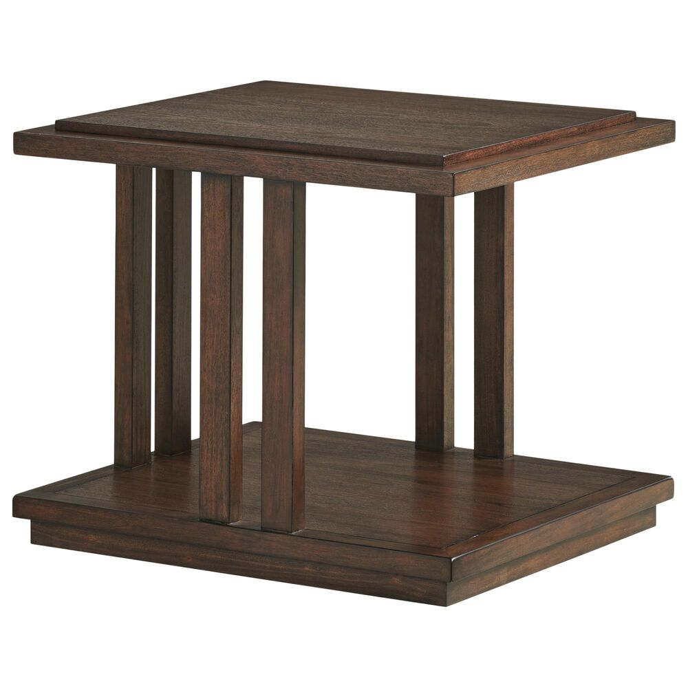 Lexington Furniture Silverado Alvarado End Table in Walnut Brown, , large