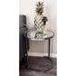 Maple and Jade 3-Piece Round Nesting Accent End Table Set in Silver, , large