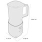 GE Appliances Blender with Personal Cups in Stainless Steel, , large