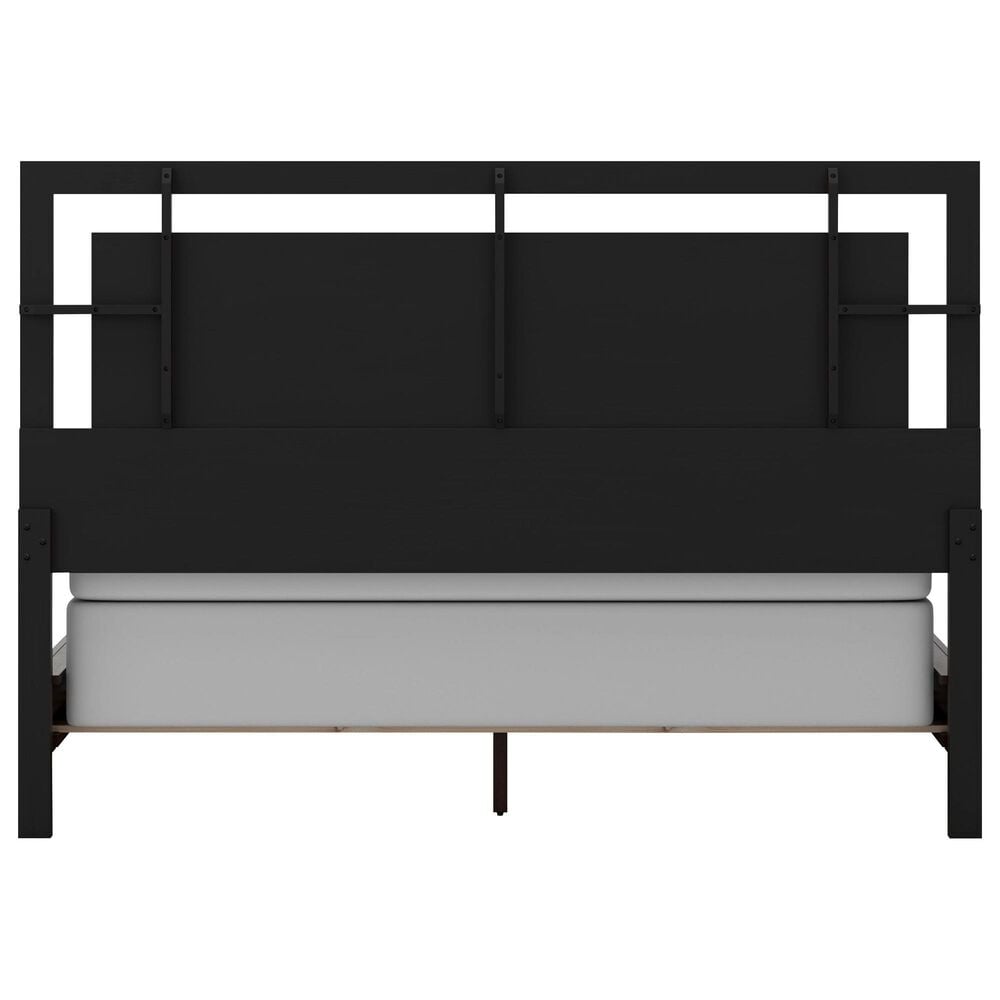 Ashley Covetown 5-Piece Cal King Bedroom Set in Dark Brown, , large