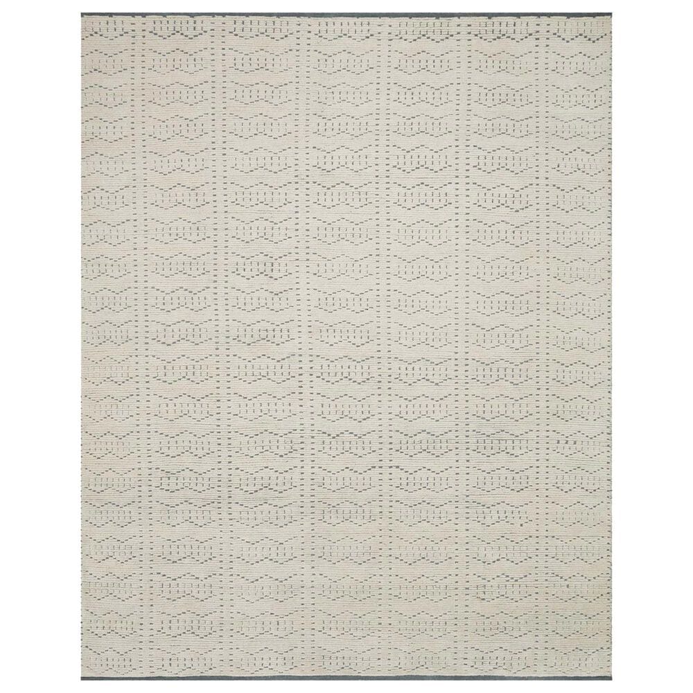 Loloi Walker 7"9" x 9"9" Sky and Ivory Area Rug, , large