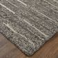 Feizy Navaro 8"6" x 11"6" Charcoal and Ivory Area Rug, , large