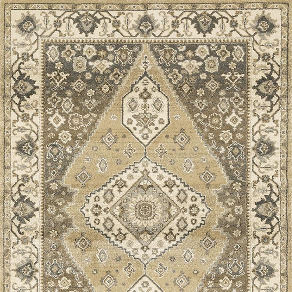 Oriental Weavers Florence Evanston 661I 6&#39;7&quot; x 9&#39;6&quot; Beige Area Rug, , large