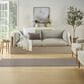 Nourison Courtyard Ivory and Charcoal 2"2" x 8" Indoor/Outdoor Runner, , large
