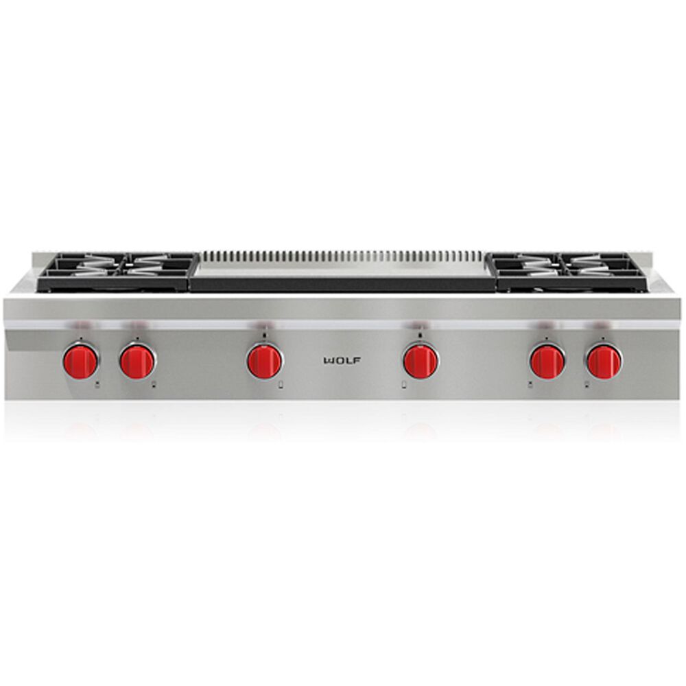 Wolf 48" Sealed Burner Rangetop, , large