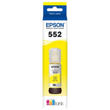 Epson Claria EcoTank Premium T552 70mL Dye Ink Bottle in Yellow, , large