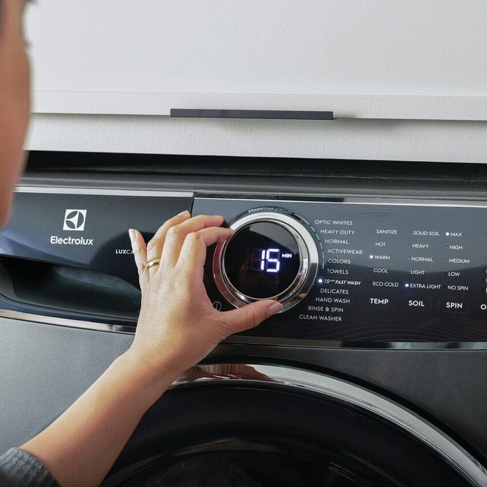 Electrolux 8 Cu. Ft. Front Load Electric Dryer with Balanced Dry in Titanium, , large
