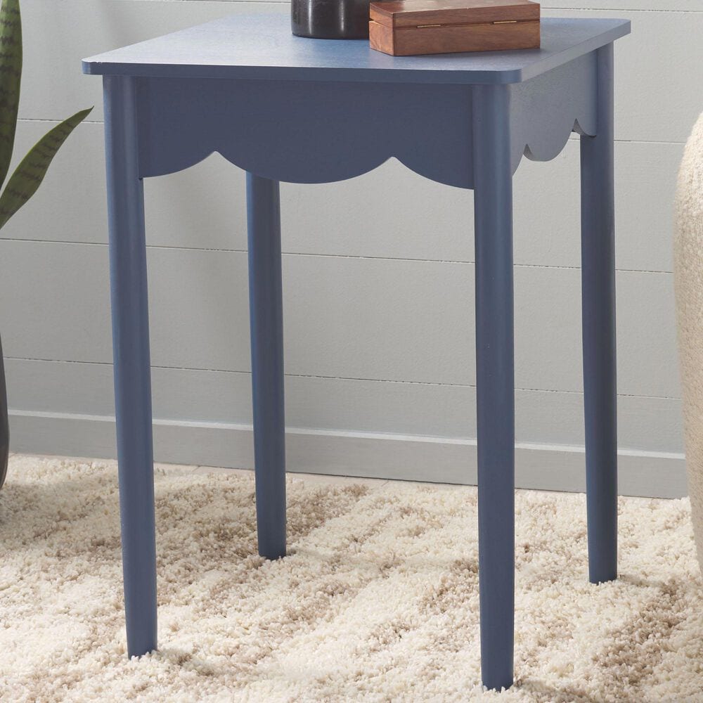 Safavieh Paislyn End Table in Blue, , large