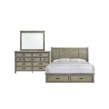 Mayberry Hill Sullivan 3-Piece King Bedroom Set in Drift Grey, , large