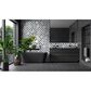 MS International Firenze Blend 3 x 3" Square on 12" x 12" Marble Mosaic Sheet, , large
