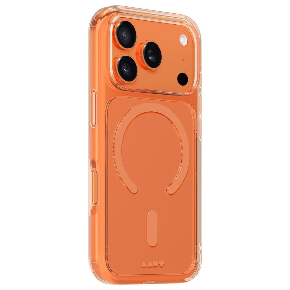 LAUT Crystal Fluro MagSafe Case for Apple iPhone 17 Pro in Clear Bronze, , large
