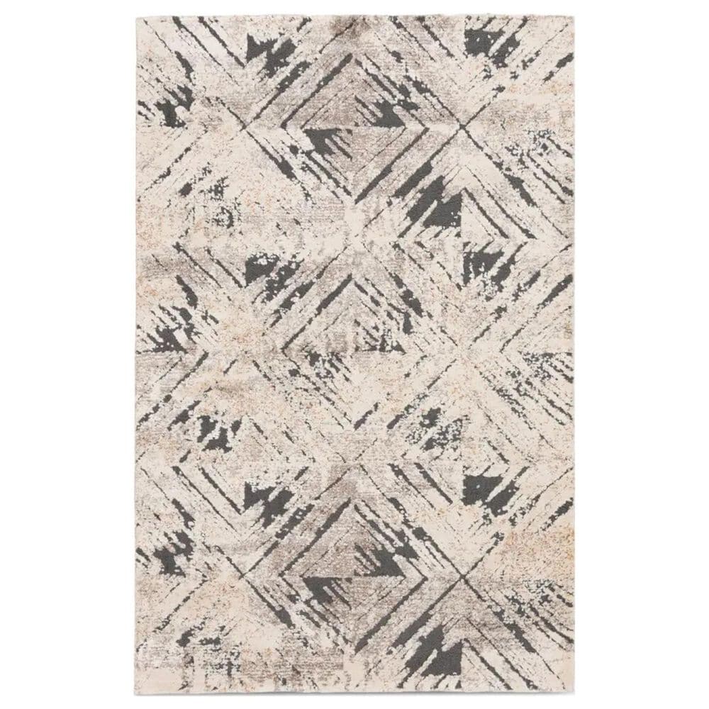 Central Oriental Stonington Sianna 5" x 7"6" Almond and Oatmeal Area Rug, , large