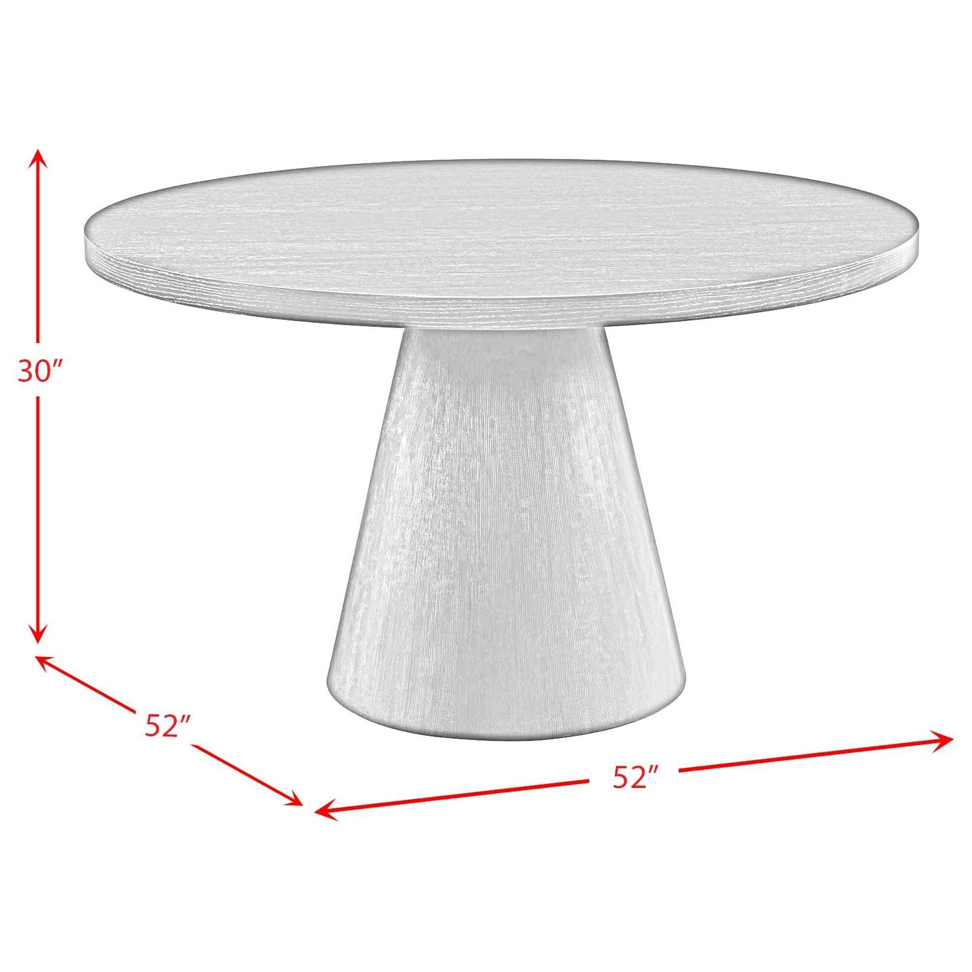 Mayberry Hill Portland 5-Piece Round Dining Set in Black