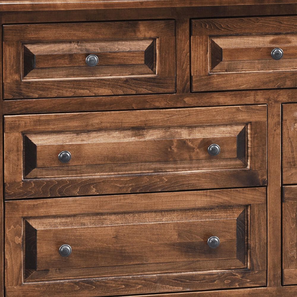 Archbold Furniture Company 3-Piece King Storage Bedroom Set in Maple Bark, , large