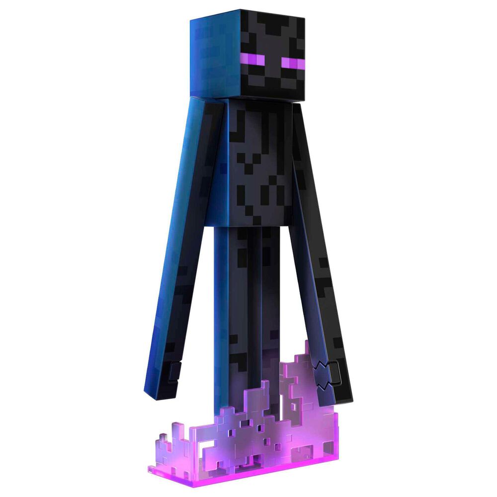 Mattel Mine Craft Diamond Level Enderman Action Figure, , large