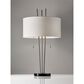 Adesso Anderson Table Lamp in Brushed Steel and Black, , large