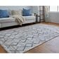 Feizy Beckett 3"6" x 5"6" Charcoal and Tan Area Rug, , large